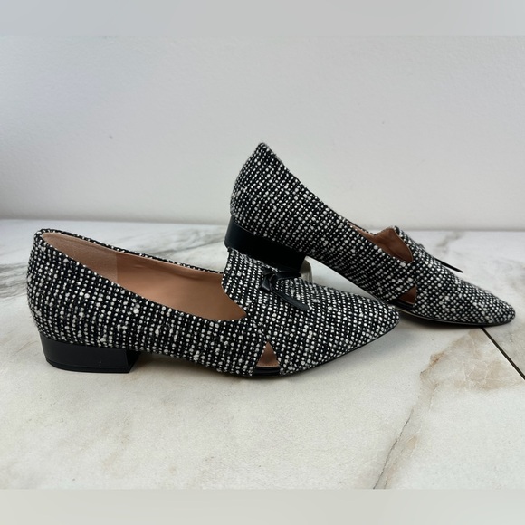EUC Cole Haan Viola Skimmer Tweed Pointed Toe Dress Shoes Loafers, Sz 8.5 - Picture 9 of 12